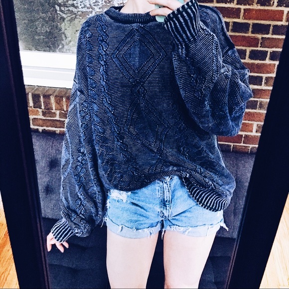 Sweaters - Nora • Embroidered Vintage Balloon Sleeve Sweater